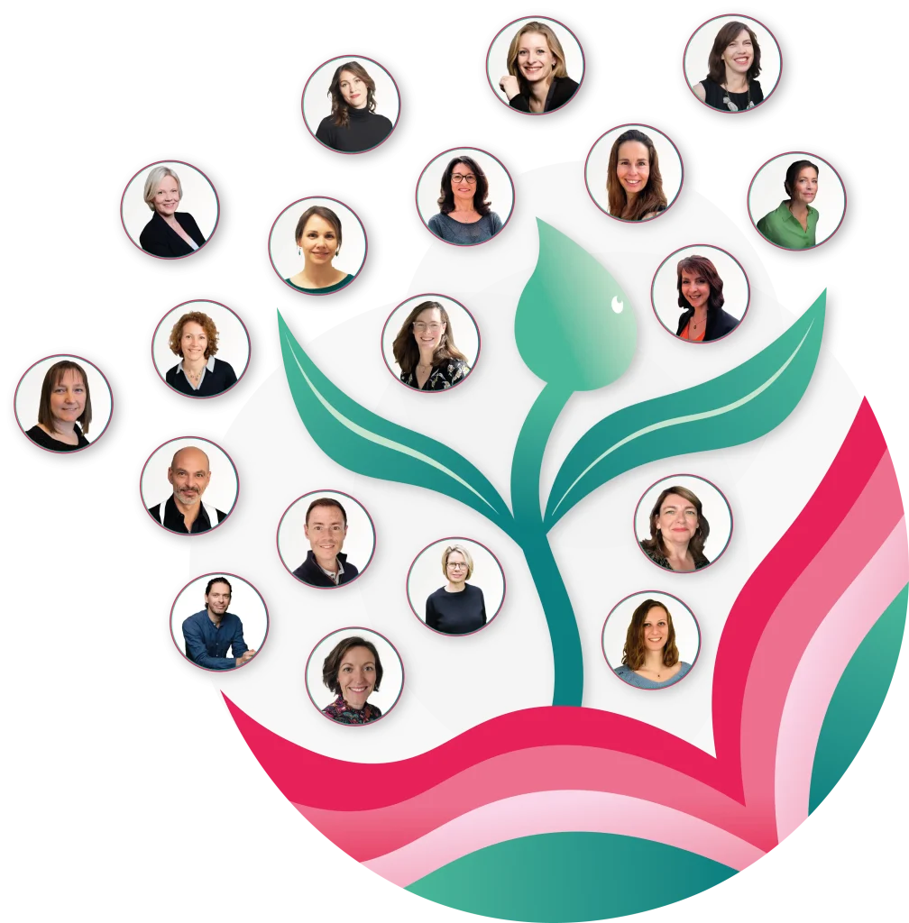 Visuel Page des coachs SensPro 12 Visuel représentatif de tous les coachs proposés au sein de sens pro